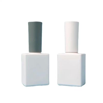 よい価格 カスタム 12ml ネイルポーチ ボトル ガラスボディ 便利な白いボトル ネイルポーチ オンライン