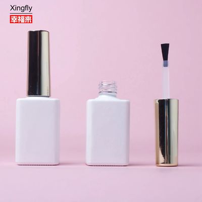 よい価格 丸い15mlゲルネイルポーチボトル ブラシとキャップのためのカスタマイズされたロゴ オンライン