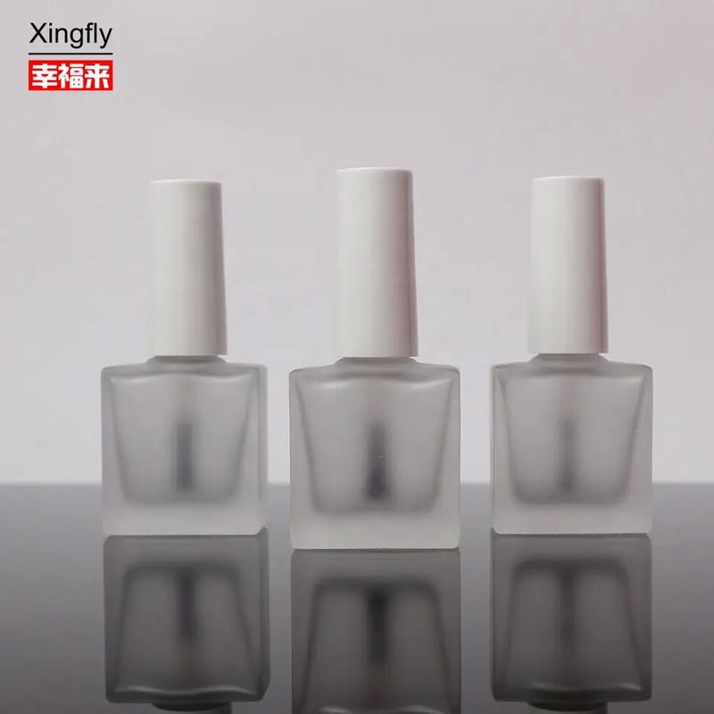 方形 8ml ネイルポーチ ボトル カスタム カラー スパリーコーティング ホットスタンプ