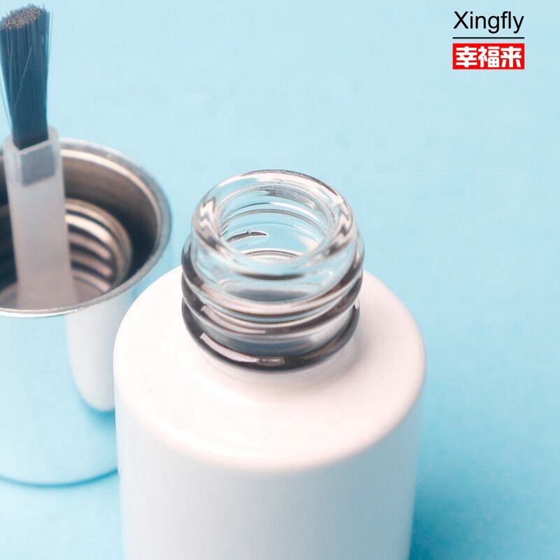 5ml ネイルロングボトル カスタム 空の丸いガラスジェル カラージェルロング