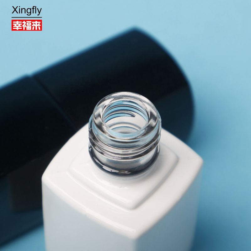 5ml ネイルロングボトル 空き透明ガラス ネイルロングボトル ブラシとキャップ