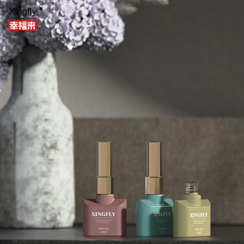 12ml ネイルロング ボトル 空の ネイルロング UVジェル ネイルロング ガラスボトル カップブラシ