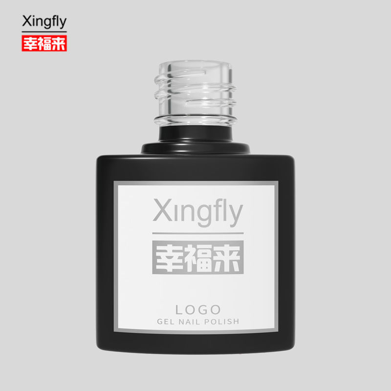7ml ネイルポーチ ボトル UVジェルポーチ コンテナ 方形 空のネイルポーチ ガラスボトル