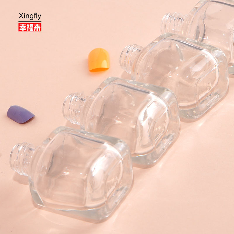 8ml 空のガラス オーバーサイズ 独特のジェル ネイルローク ボトル
