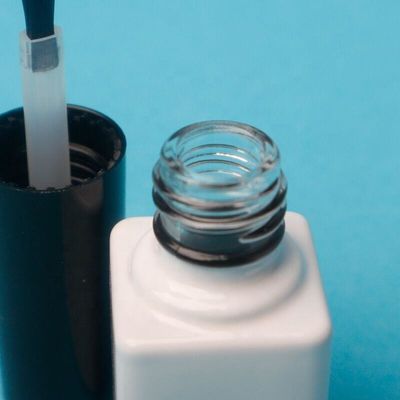 6ml ミニ ネイルロッシュ ボトル 貯蔵用 ガラスボディ素材