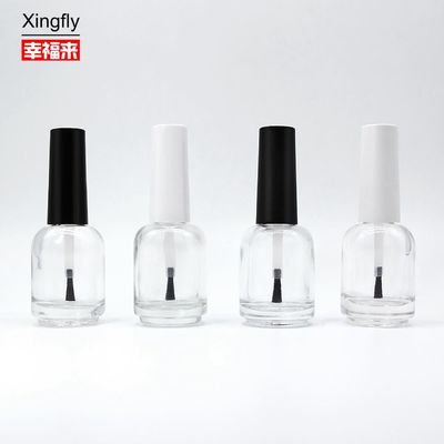15ml 丸いネイルロングボトル UVジェルネイルロングボトル カップとブラシ