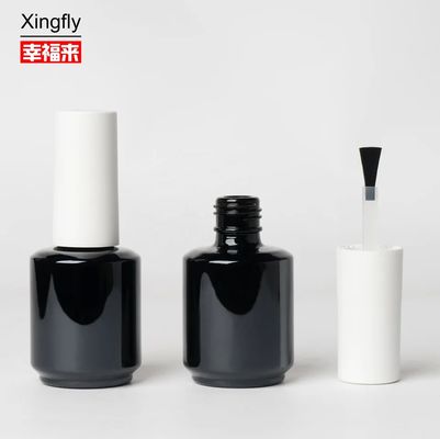 スクロールキャップ 8ml ネイルポーチ ボトル 空のジェルポーチ ボトル 精密ブラシ