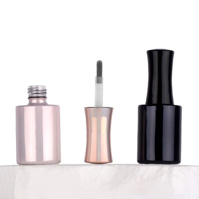 よい価格 丸い空のガラスネイルランドボトル 5-15ml 機能装飾付き容量 オンライン