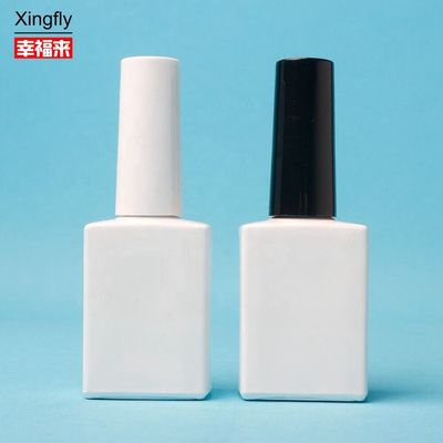 15ml 空のネイルロングボトル ホワイトブラシのゲルロング 空のネイルロングボトル