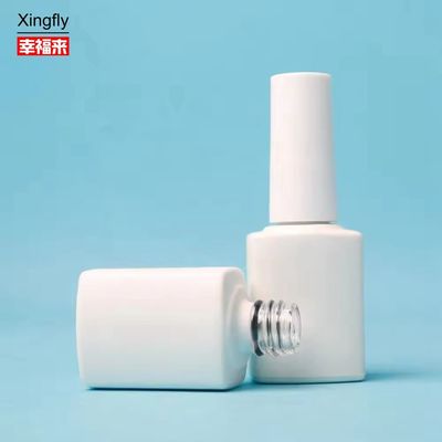 8ml ネイルポーチ ガラスのボトル ブラシ付き 方角 ゲル 薄膜 UV ネイルポーチ ボトル
