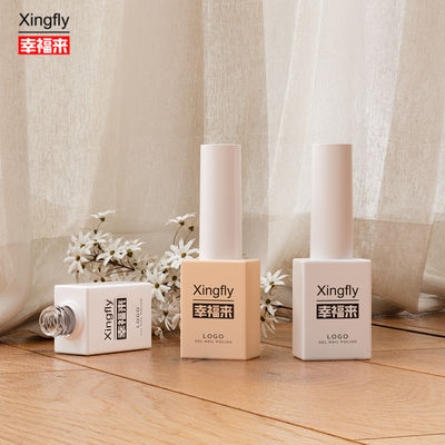 8ml ネイルロングボトル UV 空のガラス ネイルロングボトル ブラシキャップ