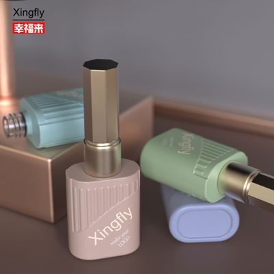 10ml ネイルロングボトル カスタム 印刷されたUVジェル ネイルロングボトル ブラシキャップ