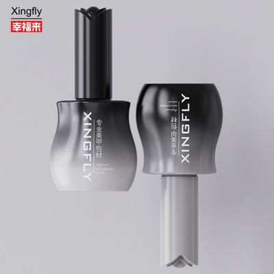 よい価格 12ml ネイルロング ボトル 空のジェル ネイルロング ボトル 12ml カップとブラシ オンライン