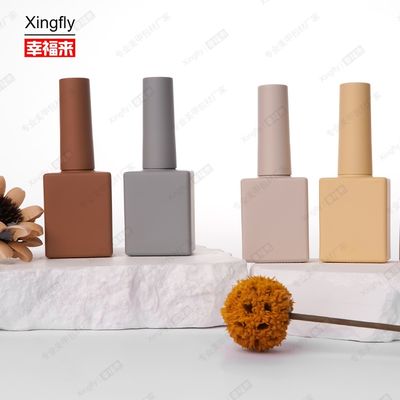 12ml ネイルロングボトル 空の化粧品パッケージング ガラスジェル ネイルロングボトル