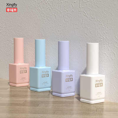 よい価格 15ml Square Custom Private Wholesale Professional Soft Gel Nail Polish Bottle オンライン